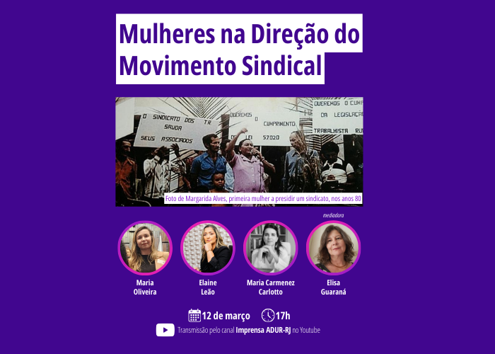 Mulheres na Direção do Movimento Sindical